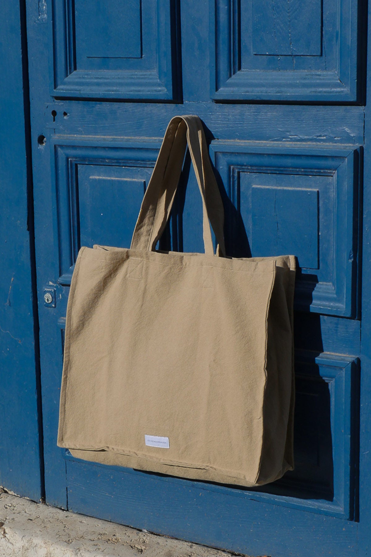 grand cabas beige sable