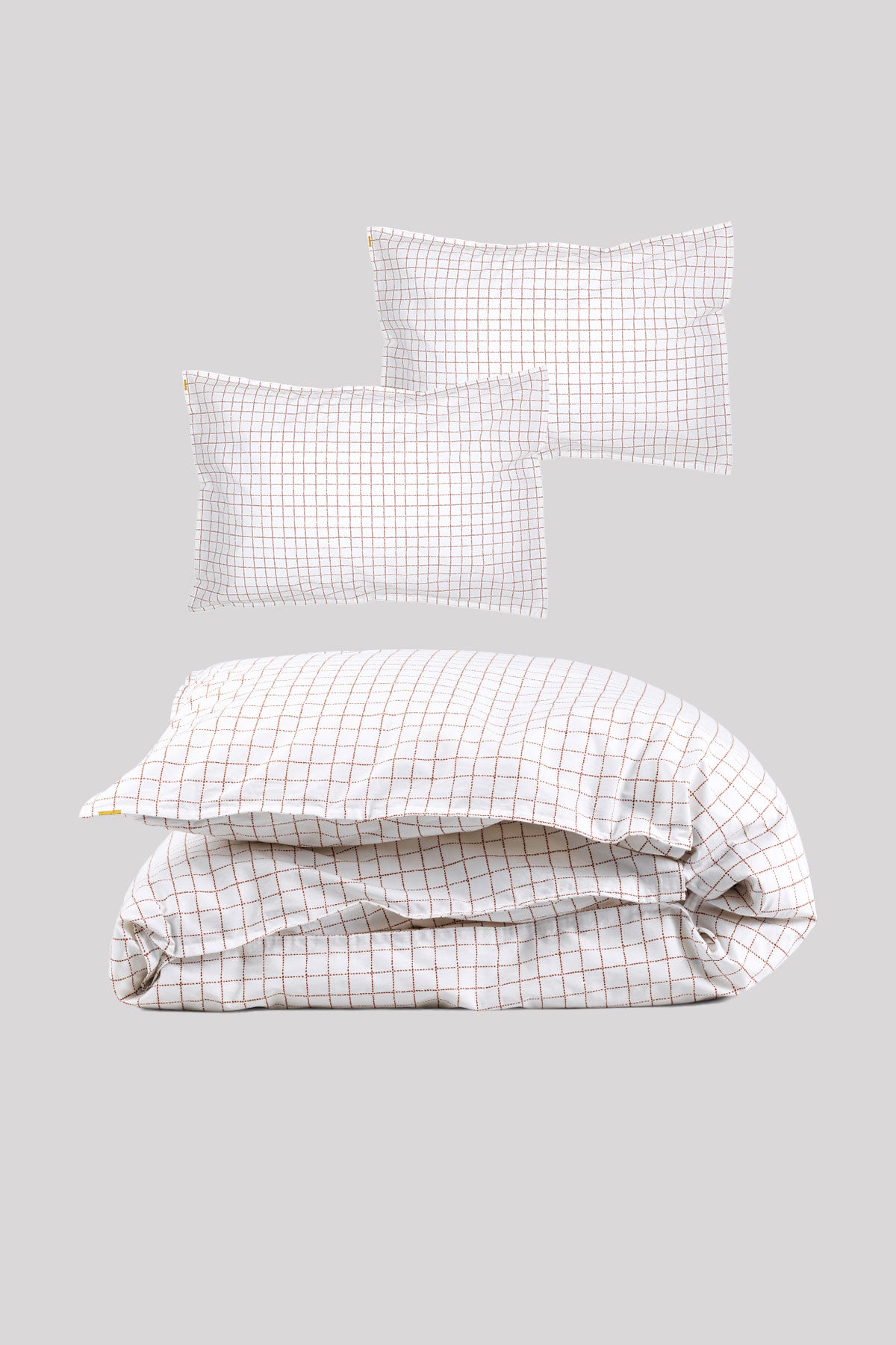 Parure-de-lit-percale-de-coton-carreaux-rouges-Les-pensionnaires-50x70